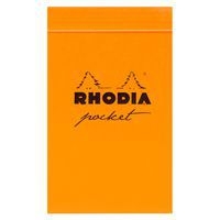 Bloc Pocket orange 7,5x12 cm 40 feuillets 5x5 80g - Image principale