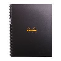 Notebook Rhodiactive 90g intégrale A4+ 5x5 margé + cadre - Image principale