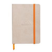 Rhodiarama carnet souple beige A6 144 pages ligné 90g - Image principale