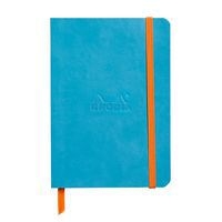 Rhodiarama carnet souple turquoise A6 144 pages ligné 90g - Image principale