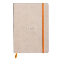 Rhodiarama carnet souple beige A5 160 pages dot 90g - Image principale