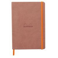 Rhodiarama carnet souple bois de rose A5 160 pages dot 90g - Image principale