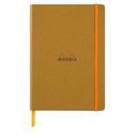 Rhodiarama carnet souple or A5 160 pages dot 90g - Image principale