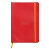 Rhodiarama carnet souple coquelicot A5 160 pages ligné 90g - Image principale