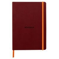 Rhodiarama carnet souple lie de vin A5 160 pages ligné 90g - Image principale