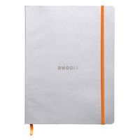 Rhodiarama carnet souple silver 19x25 cm 160 pages dot 90g - Image principale