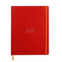 Rhodiarama cahier souple coquelicot A4+ ligné papier ivoire - Image principale