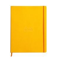 Rhodiarama cahier souple jonquille A4+ ligné papier ivoire - Image principale