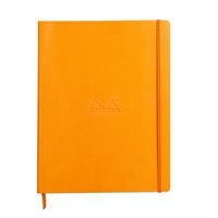 Rhodiarama cahier souple orange A4+ ligné papier ivoire 90g - Image principale