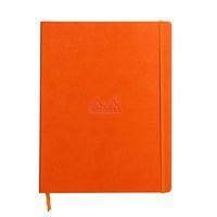Rhodiarama cahier souple tangerine A4+ ligné papier ivoire - Image principale
