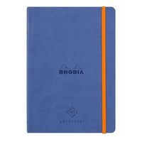 Carnet perpétuel saphir A5 coins microperforés + élastique - Image principale