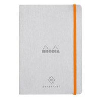 Carnet perpétuel silver A5 coins microperforés + élastique - Image principale