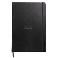 Webnotebook noir A4 192 pages dot fermeture élastique - Image principale