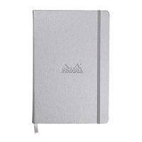 Webnotebook silver A5 192 pages ligné fermeture élastique - Image principale