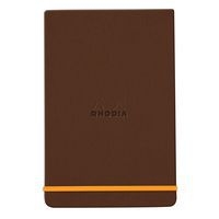 Rhodiarama Webnotepad rigide bronze A6 ligné + élastique - Image principale