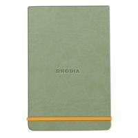 Rhodiarama Webnotepad rigide céladon A6 ligné + élastique - Image principale