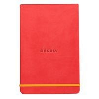 Rhodiarama Webnotepad rigide corail A6 ligné + élastique - Image principale