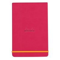 Rhodiarama Webnotepad rigide framboise A6 ligné + élastique - Image principale