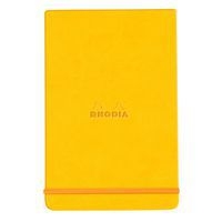 Rhodiarama Webnotepad rigide jonquille A6 ligné + élastique - Image principale