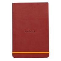 Rhodiarama Webnotepad rigide nacarat A6 ligné + élastique - Image principale