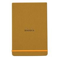 Rhodiarama Webnotepad rigide or A6 ligné + élastique - Image principale
