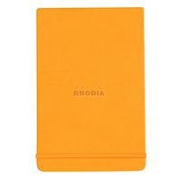 Rhodiarama Webnotepad orange anis A6 ligné + élastique - Image principale