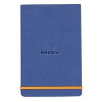 Rhodiarama Webnotepad rigide saphir A6 ligné + élastique - Image principale