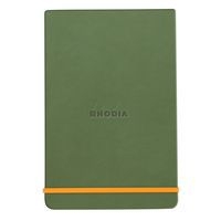 Rhodiarama Webnotepad rigide sauge A6 ligné + élastique - Image principale