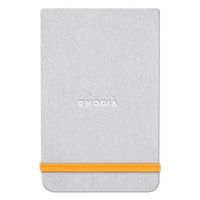 Rhodiarama Webnotepad rigide silver A6 ligné + élastique - Image principale