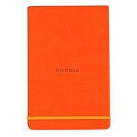 Rhodiarama Webnotepad rigide tangerine A6 ligné + élastique - Image principale