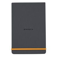 Rhodiarama Webnotepad rigide titane A6 ligné + élastique - Image principale