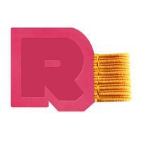 Porte-stylo autoadhésif framboise pour blocs carnets et agendas - Image principale