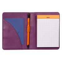 Livret porte-bloc n 12 violet pour bloc ou carnet format B7 - Image principale