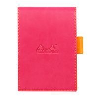 Porte-bloc framboise avec porte-crayon + bloc n 11 5x5 - Image principale
