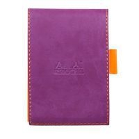 Porte-bloc violet avec porte-crayon + bloc n 11 5x5 - Image principale