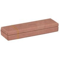 Plumier simili cuir italien 21x5,5x3 cm bois de rose - Image principale