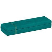 Rhodiarama plumier simili cuir italien 21x5,5x3 cm paon - Image principale