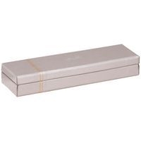 Rhodiarama plumier simili cuir italien 21x5,5x3 cm silver - Image principale