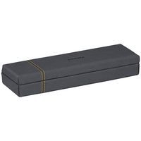 Rhodiarama plumier simili cuir italien 21x5,5x3 cm titane - Image principale