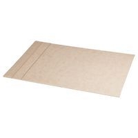 Sous-main rigide simili cuir italien beige 60x40 cm - Image principale