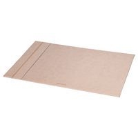 Sous-main rigide simili cuir italien touche de rose 60x40 cm - Image principale