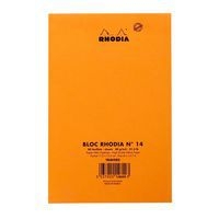 Bloc agrafé orange N 14 11x17 cm 80 feuillets 80g - Image 5
