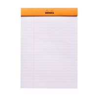 Bloc agrafé orange N 16 14,8x21 cm 80 feuillets 80g - Image 3