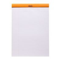 Bloc agrafé orange N 18 21x29,7 cm 80 feuillets 80g - Image 4