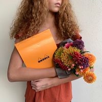 Bloc agrafé orange N 18 21x29,7 cm 80 feuillets 80g - Image 7