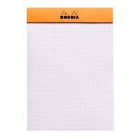 Bloc agrafé orange N 13 10,5x14,8 cm 80 feuillets 5x5 80g - Image 5