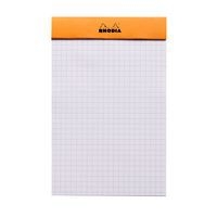 Bloc agrafé orange N 14 11x17 cm 80 feuillets 5x5 80g - Image 2