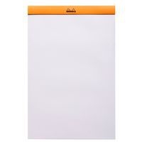 Bloc agrafé orange N 19 21x31,8 cm 80 feuillets uni 80g - Image 3