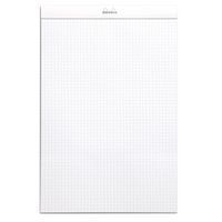 Bloc agrafé blanc N 19 21x31,8 cm 80 feuillets 5x5 80g - Image 2
