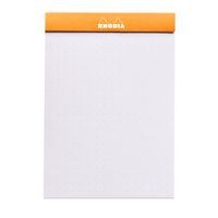 Bloc agrafé orange dotpad N 12 8,5x12 cm 80 feuillets 80g - Image 2